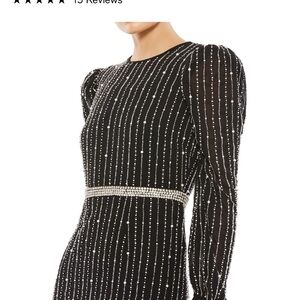 MAC Duggal midi dress 93622 size 2